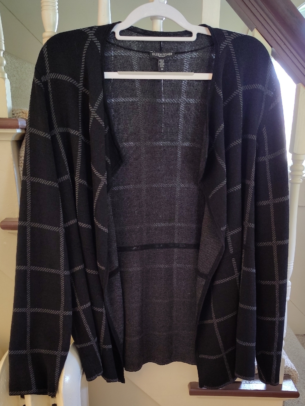 Eileen Fisher cardigan, 2X.
